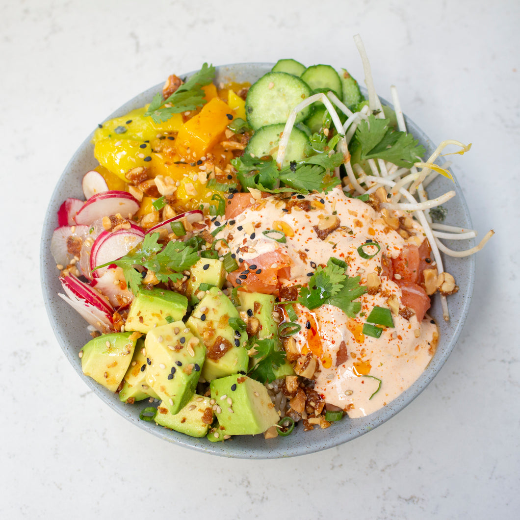 Poke Bahli con Salmón Fresco
